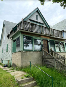 Boarded Up house